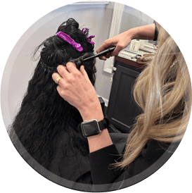 Installing Hair Extensions West Knoxville